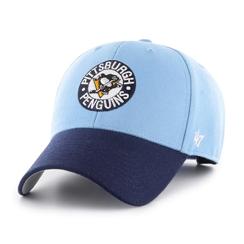 Casquette '47 MVP Vintage Pittsburgh Penguins - Coupe Relaxed Fit Ajustable