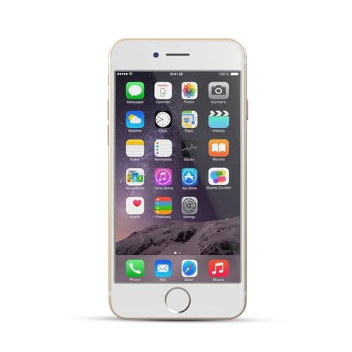 Image of Original Smartphone Compatible with Apple iPhone 6 Gold (64GB Storage with 1-Year Warranty)