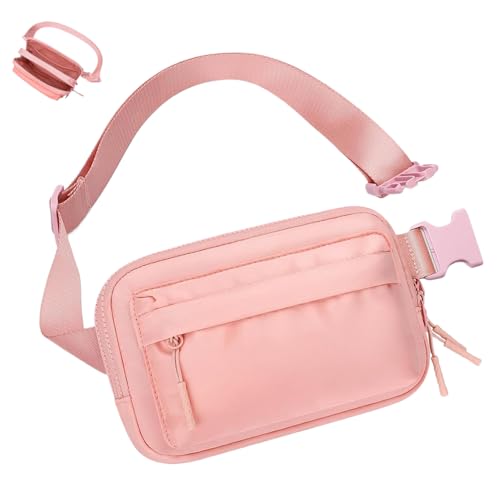 ファニーパック - ランニングウエストバッグ、スポーツベルトバックパック 素材、クイックアクセス、バウンスフリーフィット、ジョギングジムトレーニングに最適、安全な収納 フィットネスアクセサリー