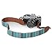 TARION Camera Shoulder Neck Strap Vintage Belt for All DSLR Camera Nikon Canon Sony Pentax Multi-Color Pinstripe Boho Style