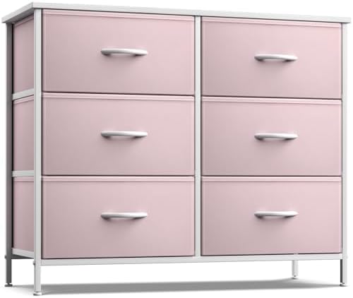 Sorbus Dresser with 6 Drawers - Furniture Storage Tower Unit for ...