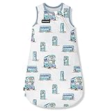 Domiamia Baby Sleep Sack Ultra Soft Toddler Sleeping Bag 1.0 Tog for 24-36 Months Baby Tencel Lyocel