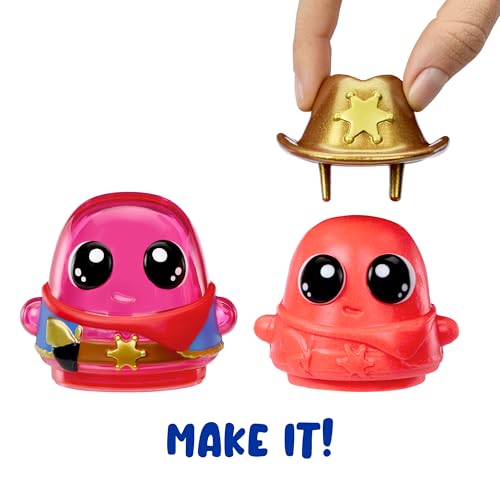 DohKins Cowboy Single Pack Character - Includes 1 DohKins Character, Collect All 6, Dough Never Dries, No Gluten, Suitable for Collectors & Kids Ages 2-5 Years