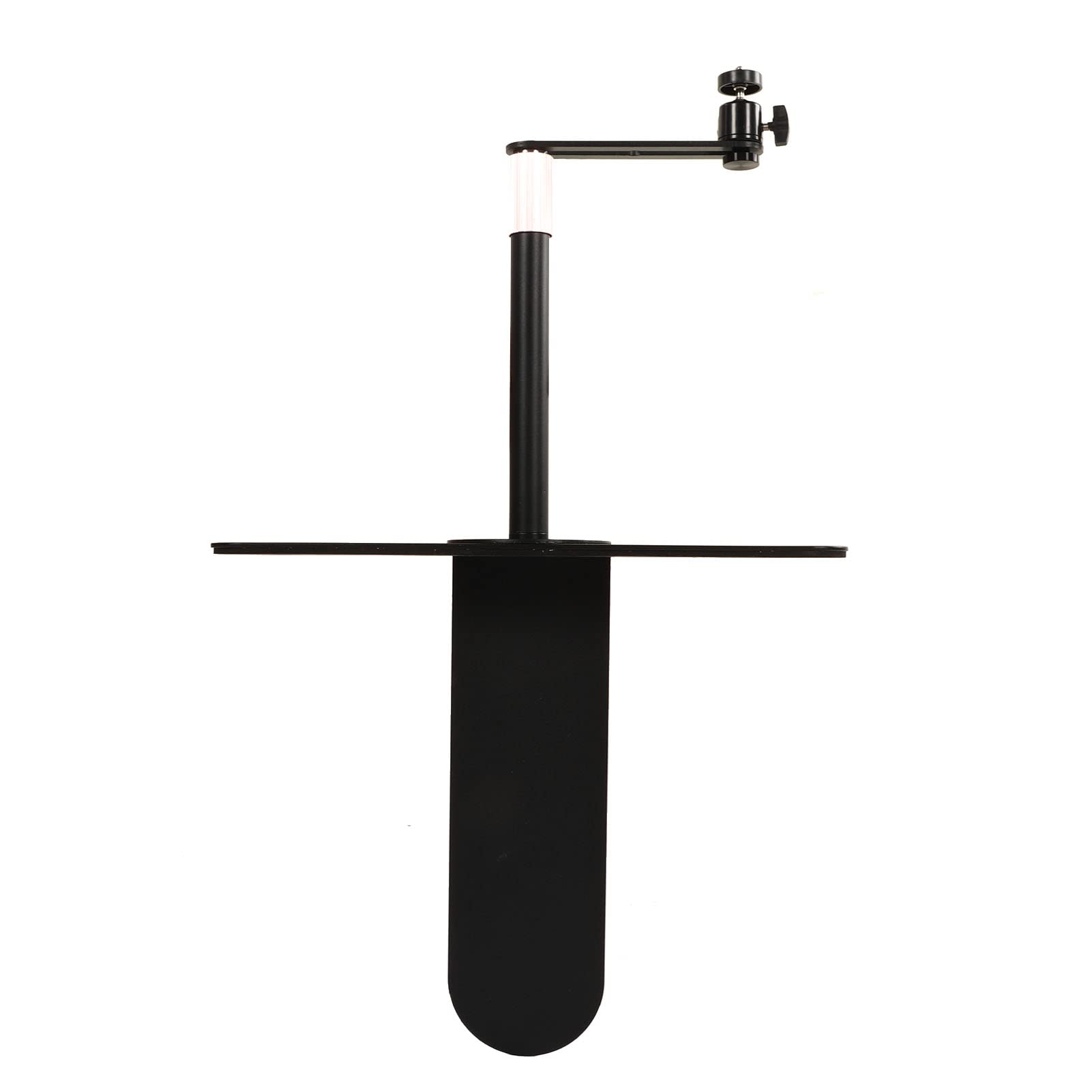 Soporte para Proyector, Altura Ajustable, Portátil, Potente, para Cama, sofá, Soporte para Proyector, Rotación Libre de 360 ​​Grados, Montaje en Grietas de 0,05 M para Oficina en Casa (Negro)