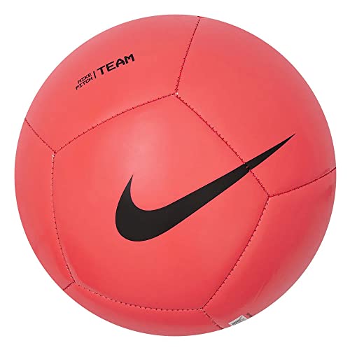 Nike Football Pitch Team Ball, Bright Crimson / Black, DH9796-635, 3