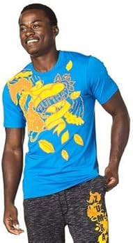 Amazon | [zumba] ズンバ Z Love Tee [並行輸入品] Jersey Blue (S