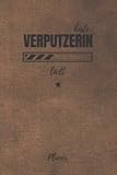 beste Verputzerin lädt Planer: für die Ausbildung o. Weiterbildung | Perfekt für Frauen/Mädchen, die Verputzen können | Ausbildungsbeginn Geschenk