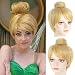 JoneTing Blonde Wig Short Straight Wig Synthetic Wig Yellow Wig for Movie Cosplay Wig