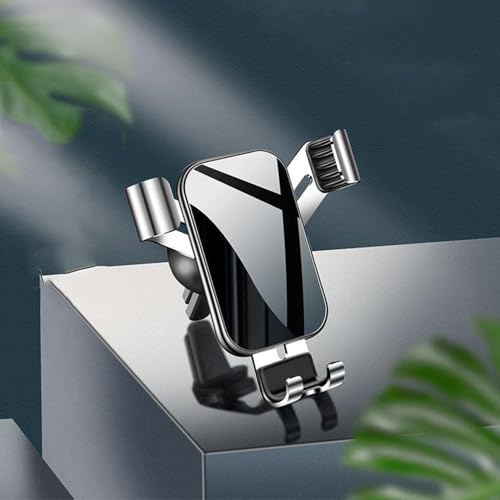 JBTTFC Car Phone Holder for Hyundai i20 Elite i20 Terracan Car Air Vent Phone Mount Adjustable 360°Stable Mobile Phone Mount Interior Smartphones Accessories Silver Style