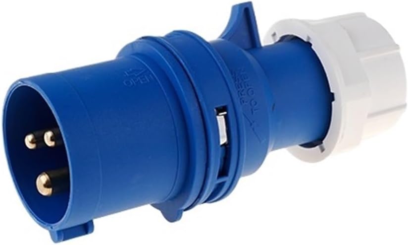 Waterproof Industrial Plug and Socket Connector 3 core 4 core 5 core 16A 32A Aviation Plug IP44 Waterproof(3 Core 32a Plug)