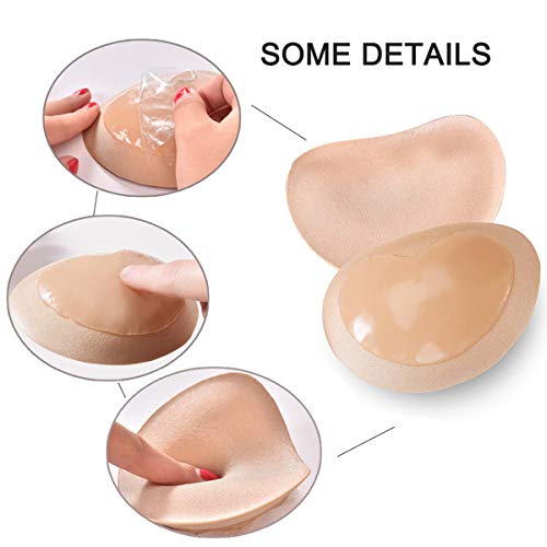 Adhesive Breast Pads Breathable Push Up Sponge Bra Inserts Sticky Bra Cups #TOP3