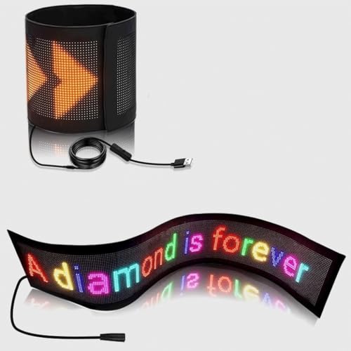 Señal LED de coche programable multicolor con texto electrónico para publicidad en empresas 5