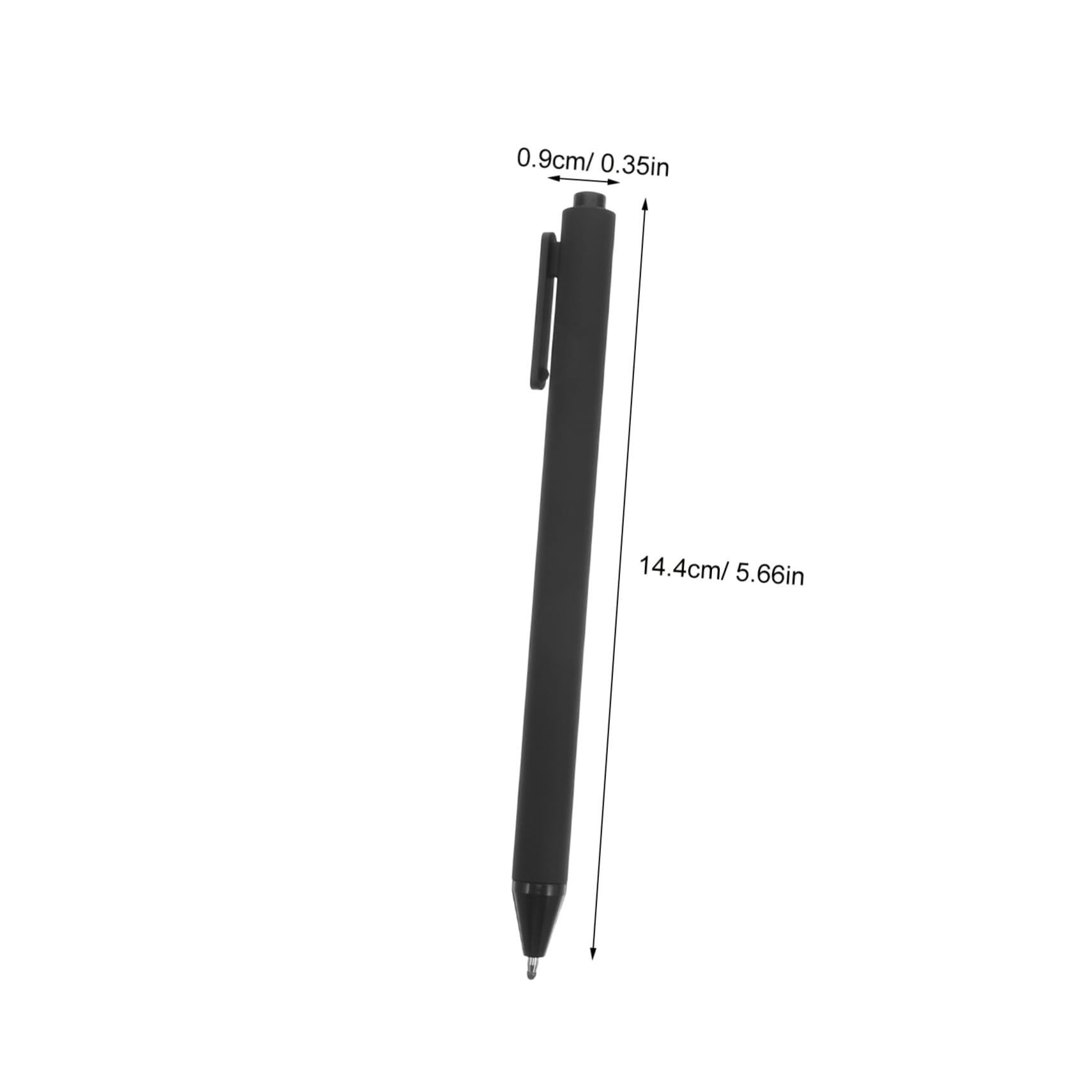 108 Bolígrafos Retráctiles De Secado Rápido Para Oficina De Gel Para Diario Profesionales Material De Oficina Papelería Escolar Color Negro