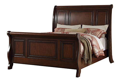 Poundex Nunzia Queen Sleigh Bed