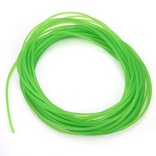 Yosoo Health Gear Polyurethan Rundriemen für Antriebsübertragung, 2mm x 10m, Hochleistungs Urethan Riemen für Verpackungsmaschinen, Druckmaschinen, Spinnmaschinen, Antriebsmotoren