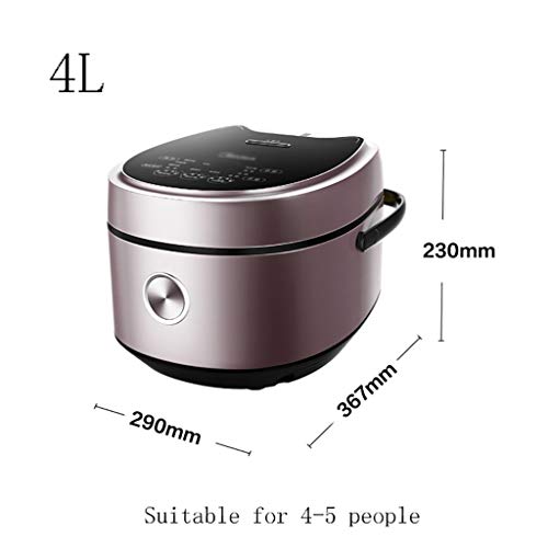 Elektrische Reiskocher, 24-Stunden-Termin, Haushalt 4L-760W, Intelligenter Wärmeschutz, Multifunktions-Reiskocher… – Bild 3