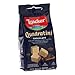 Loacker Quadratini Chocolate Bite-Size Wafer Cookies, Crispy Wafers with 4 Creamy Layers of Chocolate Cream Filling, New On-the-Go Pack, Box of 12