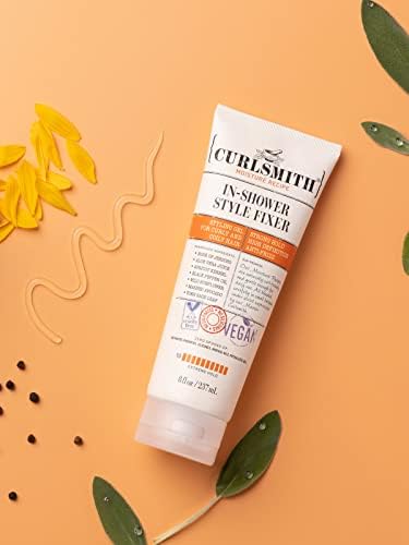 Curlsmith - In-Shower Style Fixer - Vegan Extreme Hold Styling Gel for Dry, Wavy, Curly or Coily Hair (59ml)