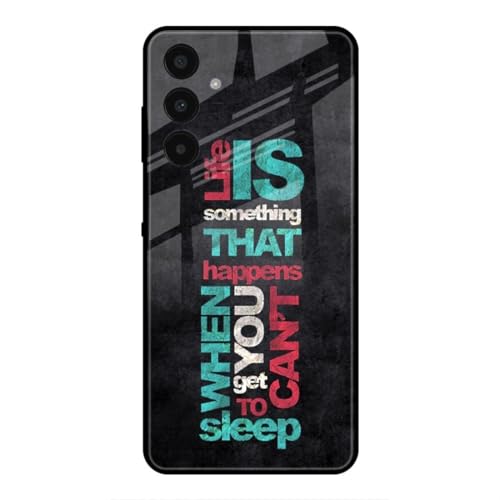 Image of SmashItUp Quote | Saying |Quoting Designer Printed TPU Metal Case Mobile Back Cover for Samsung A15 5G