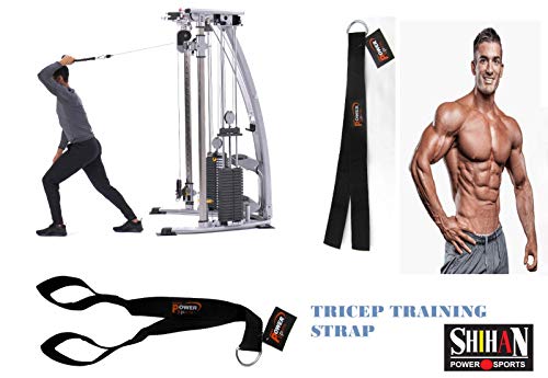 Shihan Monster Tricep Straps Weight Lifting Triceps Straps Gym Fitness Cable Machine Attachmment #TOP3