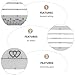 Homoyoyo 8Pcs Envelope Addressing Stencil Creative Writing Practice Templates for Flexible Non Glare Design Material for DIY Name Address Crafting