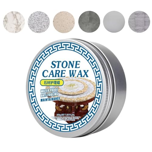 Cera pulidora de piedra - 200 g de cera para el cuidado de la piedra, mármol cuidado acristalamiento suelo cera azulejos impermeable agente de revestimiento de cera - imagen 6