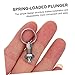 HOMSFOU 9pcs Stainless Steel Non Lock-Out Spring Plungers Mechanical Accessories for Precise Positioning and Plunger for Industrial Applications