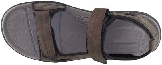 Northside Mens Riverside Lite Open Toe Sport Sandal - Dark Brown Size 14