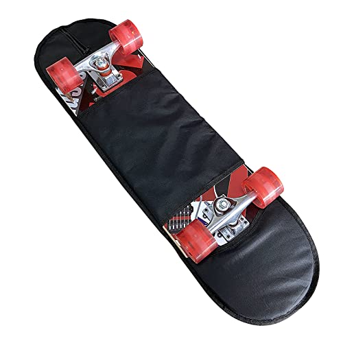 Skateboard Backpack Adjustable Shoulder Straps Waterproof Portable