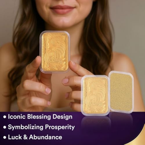 Shop LC Solid 24K Yellow Gold Emboss Sheet, 10mg - Lady Fortuna Blessing by SHOP LC DELIVERING JOY - Used condition - Image 2
