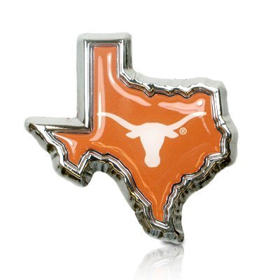 University of Texas Logo in TX shape Metal Car Emblem