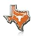 University of Texas Logo in TX shape Metal Car Emblem