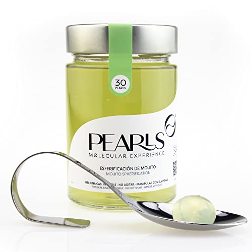 Pearls Mojito (30 unid) - Esferificaciones Premium listas para degustar. Descubre la Coctelería Molecular. Una explosión de sabor y sensaciones. Productos Gourmet.