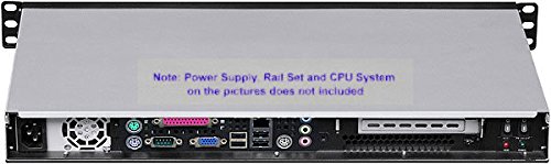 Plinkusa Rackbuy 1U(Fan Lcd)(5.25"/3.5"/2X2.5 Hd Bay)(Mini-Itx)(9.84" Deep)(Lock Door) Rackmount Chassis(Customize 1U Io Shield)(No Power Supply,No System And Case Only) Itx-G1102D #TOP6