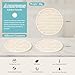 Armrouns Silicone Coasters for Drinks, Thickened Coasters Cup Mat, Heat Resistant 600℉ Non-Slip Coaster for Coffee Table, Kitchen, Bar