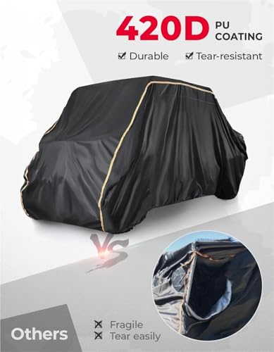 Housse UTV 420D bâche de protection imperméable grand format - 7