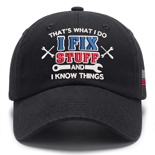 FLAGWIX Funny Dad Gifts for Men - I Fix Stuff
