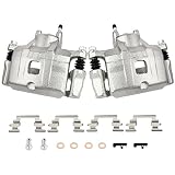 HSkiles Front Brake Caliper Fits Single Piston (Silver)