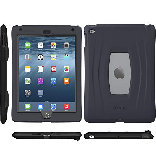 Uzbl Ipad Mini 5 2019 Case, Airwave Slim Lightweight Heavy Duty 1-Piece Silicone Case With Air Cell Drop Protection, For Apple Ipad Mini 5Th Generation, Midnight Black #TOP1