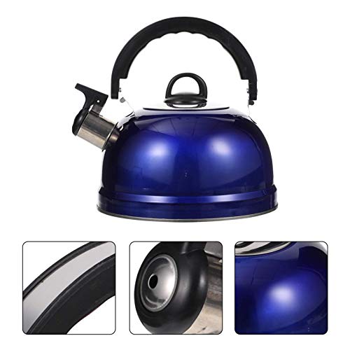 DOITOOL 1. 2L Rvs Whistling Theeketel Kook Water Ketel Klinkende Thee Ketel Fornuis Top Theepot Voor Keuken Thuis Blauw - Image 8