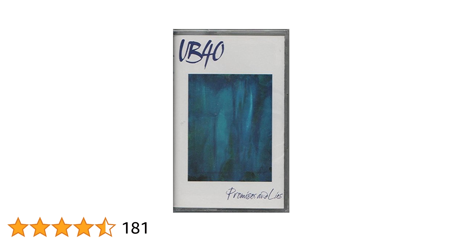 希少　UB40 Promises And Lies ロンドンナイト　レゲエ Ub40 - Promises & Lies - Amazon.com Music