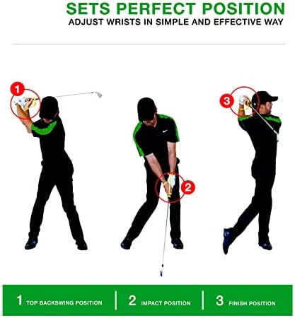 Golf Swing Training Aid | Golf Doctor Wrist Hinge Trainer - Develop A More Consistent Swing Plane - Take Your Golf Game to The Next Level