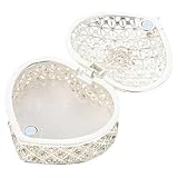 VILLCASE Caja de Almacenamiento para Joyas Diseño en Forma de Ataúd, Estuche Decorativo para Pendientes y Pulseras, Adecuado Hogar