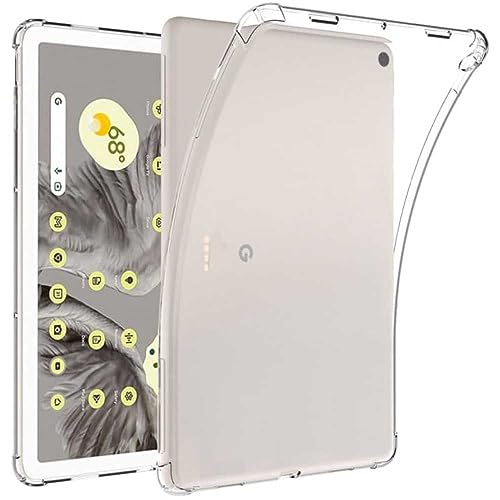 �yPCATEC�zGoogle Pixel Tablet �p �N���A�P�[�X ���� �R�[�i�[�K�[�h �ϏՌ� TPU�o���p�[ �����h�~ �S�ʕی�J�o�[ ���ϖh�~ �w��h�~ �����₷�� �s�N�Z���^�u���b�g�J�o�[
