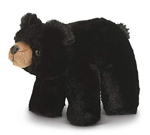Bearington Bandit Jr Stuffed Animal Black Bear Toy, 8"