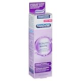Rapid White, Beauty White Pasta de Dientes Blanqueadora con Pigmentos Morados, Corrección Inmediata Hasta 7 Tonos Más Blancos, Previene la Formación de Sarro y Placa, Uso Diario, Sin Peróxido, 75 ml