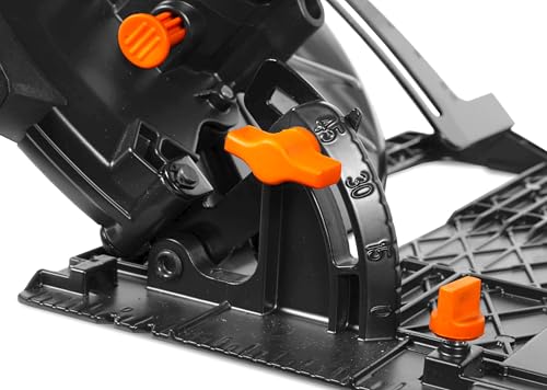 WEN 15-Amp 7.25-Inch Sidewinder Circular Saw with Laser and 2.6-Inch Cutting Depth (CT1525) thumbnail 5