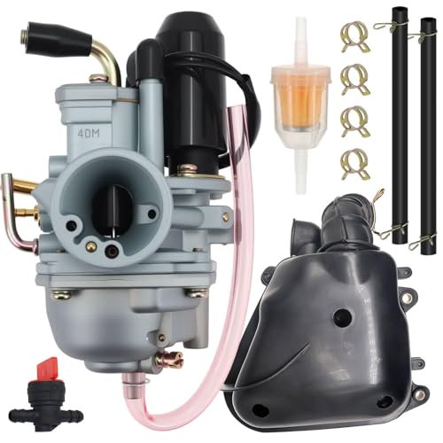 Predator 50 Carburetor for 90 2001 2002 2003 2004 2005 2006 Carb for Scrambler 50 90 90cc 100cc Choke Carb with Air Filter Box