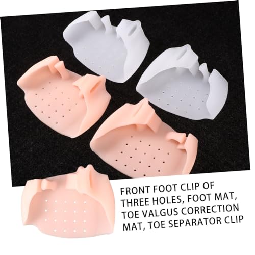 Gogogmee 2pairs Foot Care Supplies Toe Spacers for Men Women Toe Braces Orthotic Inserts Bunion Relief - Thumbnail 7