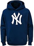 Outerstuff MLB Kids 4-7 Team Color Polyester Performance Primary Logo Pullover Sweatshirt Hoodie...